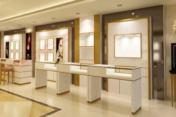 Gold Jewellery Showroom Design 2